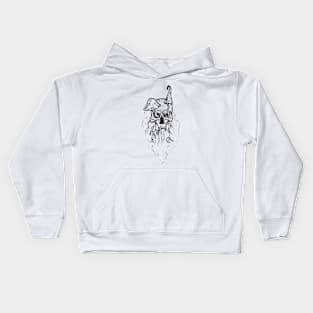 Mushroom Skull Kids Hoodie